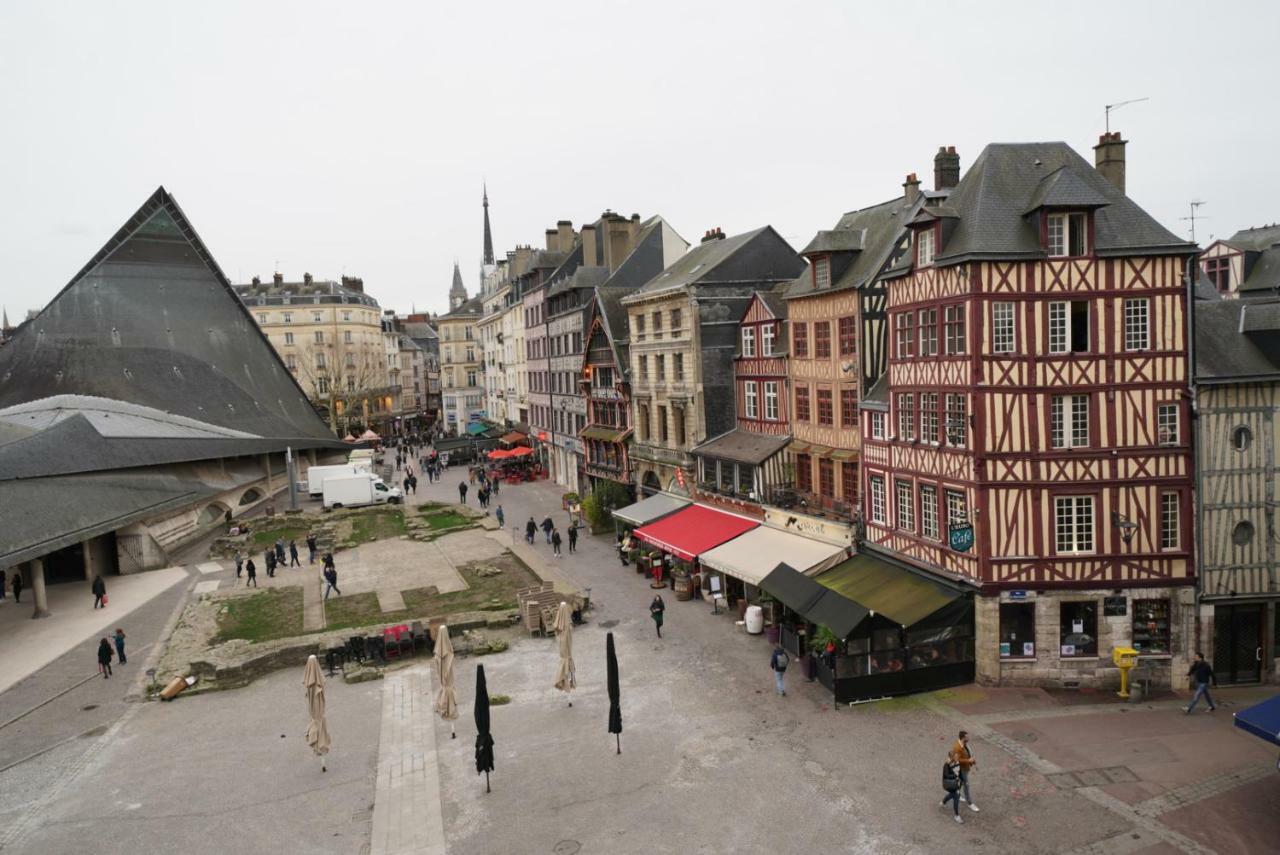 Appartement Place Du Vieux Marche รูออง ภายนอก รูปภาพ